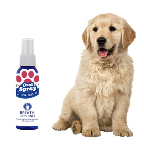 Pet Breath Spray That Naturally Refreshens!