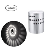 Led Wall Light With Spiral Effect