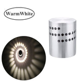 Led Wall Light With Spiral Effect