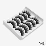 5 Pairs Of Fake Long Eye Lashes