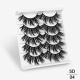 5 Pairs Of Fake Long Eye Lashes