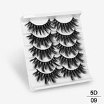 5 Pairs Of Fake Long Eye Lashes