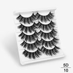 5 Pairs Of Fake Long Eye Lashes