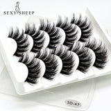 5 Pairs Of Fake Long Eye Lashes