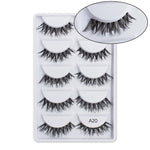 5 Pairs Of Fake Long Eye Lashes