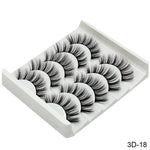 5 Pairs Of Fake Long Eye Lashes