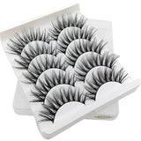 5 Pairs Of Fake Long Eye Lashes