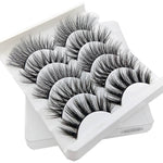 5 Pairs Of Fake Long Eye Lashes