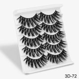 5 Pairs Of Fake Long Eye Lashes