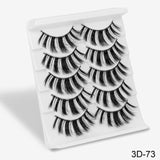 5 Pairs Of Fake Long Eye Lashes