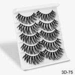 5 Pairs Of Fake Long Eye Lashes